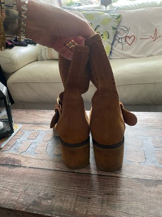 Botines ante verano marrones T.39