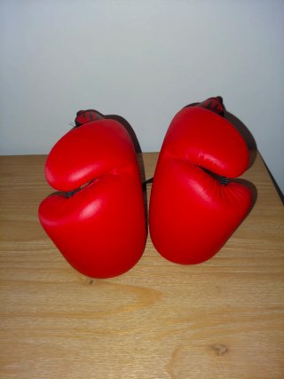 Guantes Boxeo Outshock 14 oz Rojos