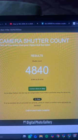 Sony a6700 + lente KIT 16-50mm COMO NUEVA