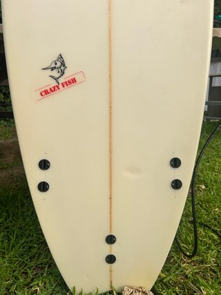 Tabla Surf MS Crazy Fish 5'8 + Quillas
