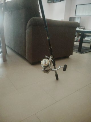 Caña Hart Nation Azul-Negra + Carrete Shimano 4000