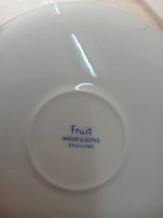 Juego de café porcelana inglés WOOD AND SONS
