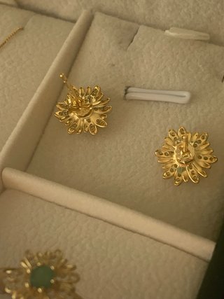 Set di Gioielli con Smeraldi