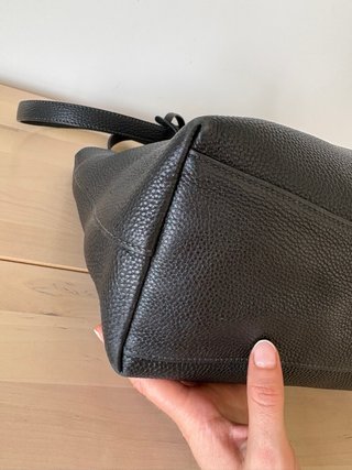 Bolso Tote Piel Negra Prada Original