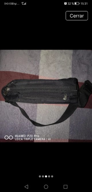 Riñonera Nike Negra
