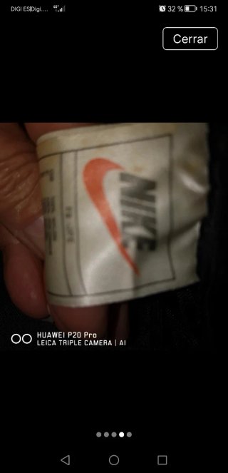 Riñonera Nike Negra
