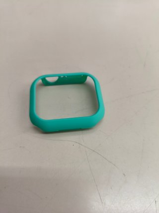 Custodia Anybase per Apple Watch 41 mm Serie 8/9/SE 2, bumper ultrasottile verde trasparente