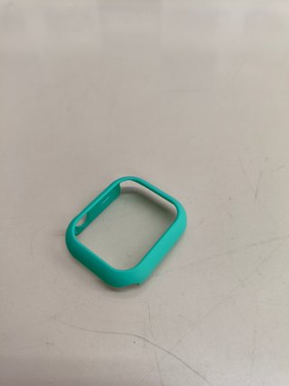 Custodia Anybase per Apple Watch 41 mm Serie 8/9/SE 2, bumper ultrasottile verde trasparente