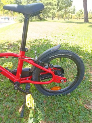 Bici infantil aluminio 16 Btwin