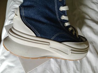Botas Converse Bota Deportiva Azul y Blanca