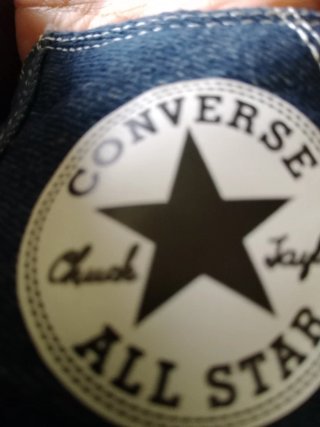 Botas Converse Bota Deportiva Azul y Blanca