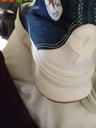 Botas Converse Bota Deportiva Azul y Blanca