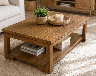 Mesa de centro de madera
