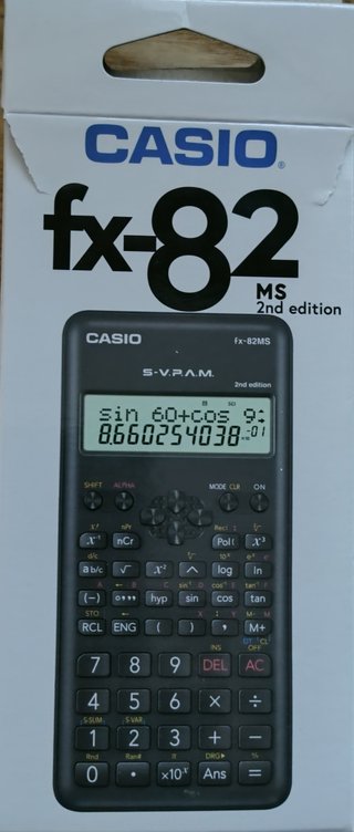 Calculadora Científica Casio fx-82 MS 2nd Ed.