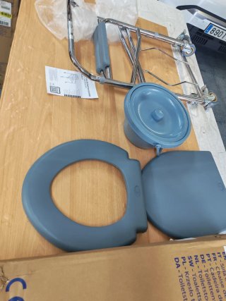 Silla WC Mobiclinic Plegable Inodoro Portátil