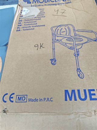 Silla WC Mobiclinic Plegable Inodoro Portátil
