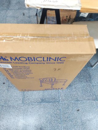Silla WC Mobiclinic Plegable Inodoro Portátil