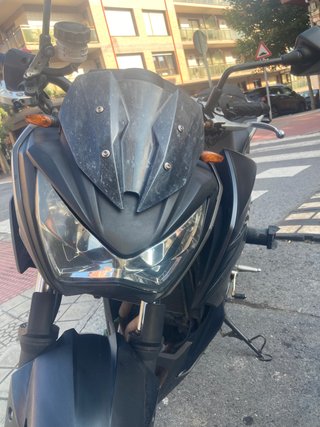 Kawasaki Z300 gris