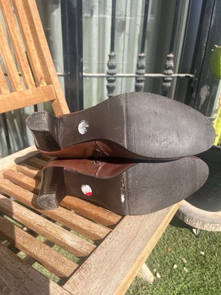 Botas de piel marrones talla 40