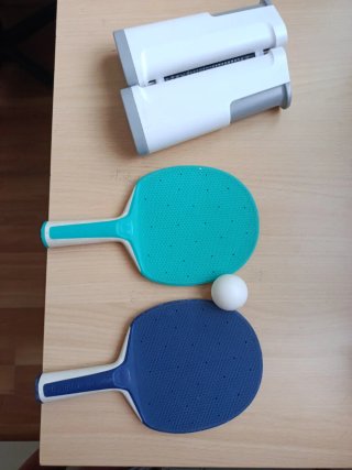 Set de ping pong: 2 palas y 1 bola