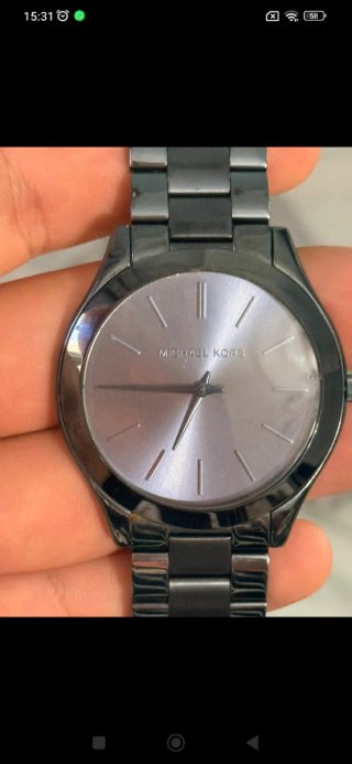 Reloj Michael Kors Negro y Gris