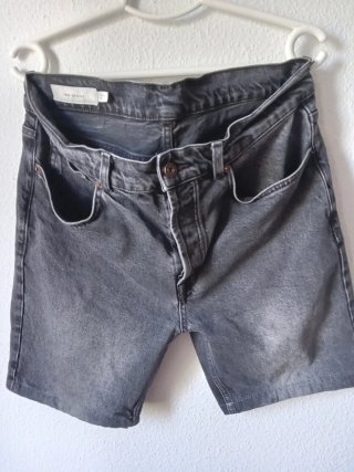 Zara Origins Vaqueros Grises Talla 42