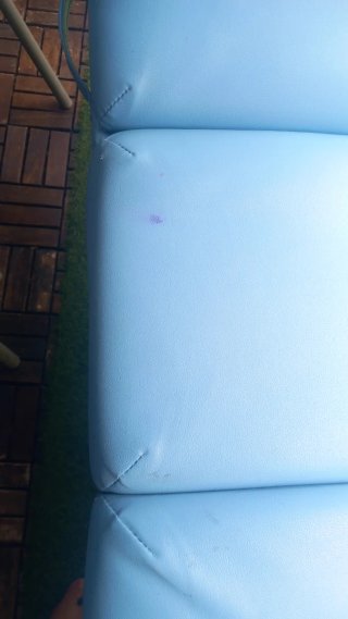 Camilla plegable masaje color azul