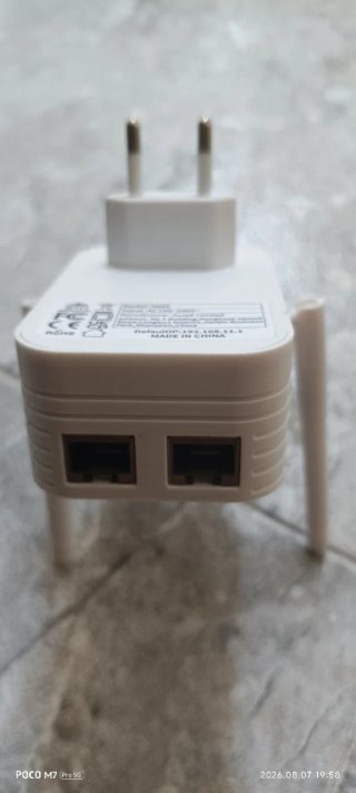 Amplificador WiFi 3 Antenas