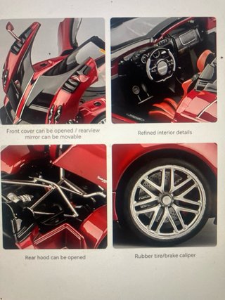 Pagani Huayra BC 1/18 Modelo de Aleación