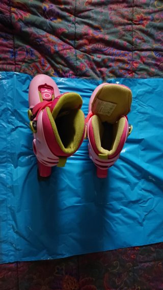 Patines en línea rosas talla 30-32