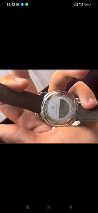 Reloj Maserati Plata y Rojo