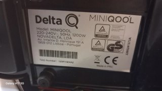 Cafetera Delta Q Mini Qool Roja