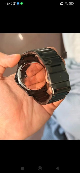 Reloj Armani Exchange Negro y Plateado