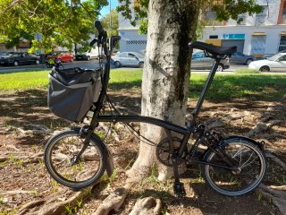 Bicicleta Brompton Negra
