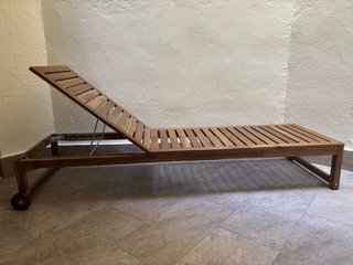 Lettino da Giardino IKEA NÄMMARÖ + 3 Cuscini