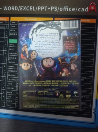 Los Mundos de Coraline DVD (Español)