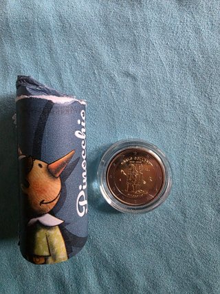2 Euro Pinocchio anniversario Carlo Collodi