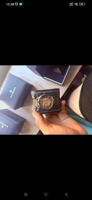 Reloj Maserati Automático Esqueleto