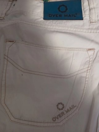Bermuda Uomo Beige Overmail - Taglia M