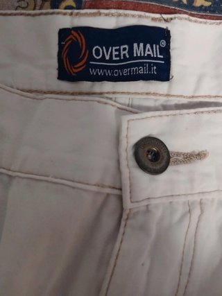 Bermuda Uomo Beige Overmail - Taglia M