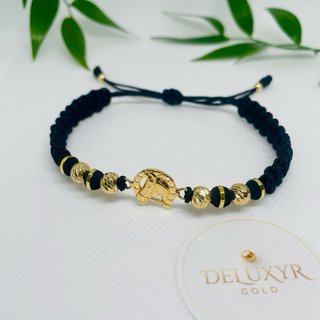 Pulsera Oro Laminado 18K Herradura Caballo