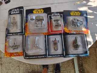 Colección Figuras Star Wars Plomo