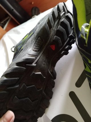 Zapatillas Salomon Montaña Azul/Verde