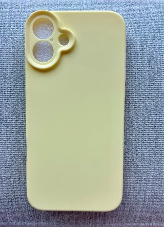 Funda iPhone 16 Plus Amarilla
