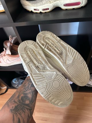 Jordan Spizike T44 Beige/Rojo