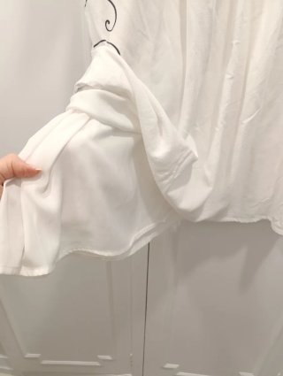 Vestido Anabel Lee blanco con encaje