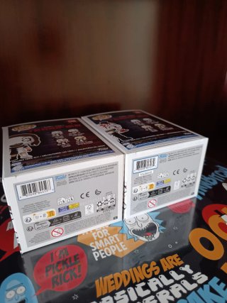 2 Funko Pop! Terrifier Art the Clown & Little Pale