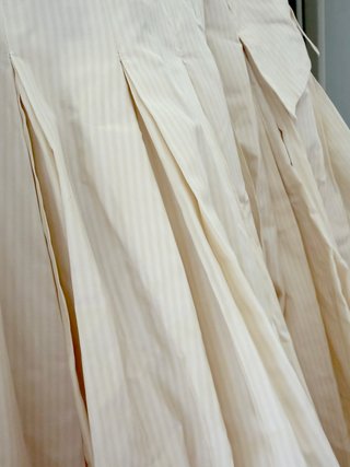 Vestido novia seda de Carolina Herrera