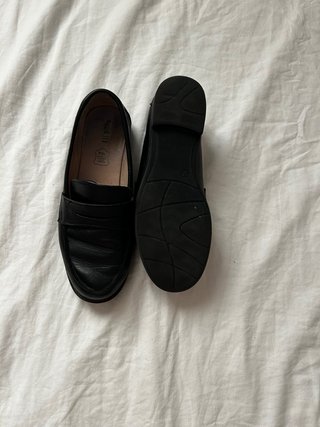 Mocasines escolares negros talla 36