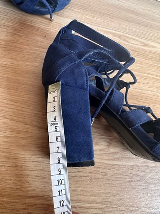 Zapatos Bershka talla 37, azul marino